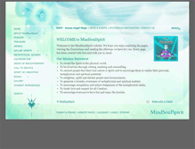 Tablet Screenshot of mindsoulspirit.com.au